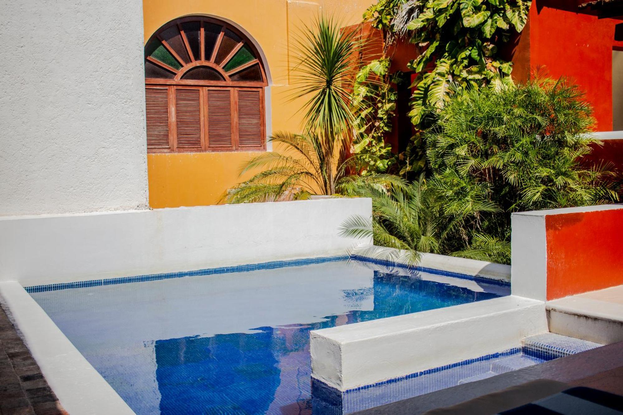 Hotel Boutique Casa Don Gustavo, Campeche Kültér fotó