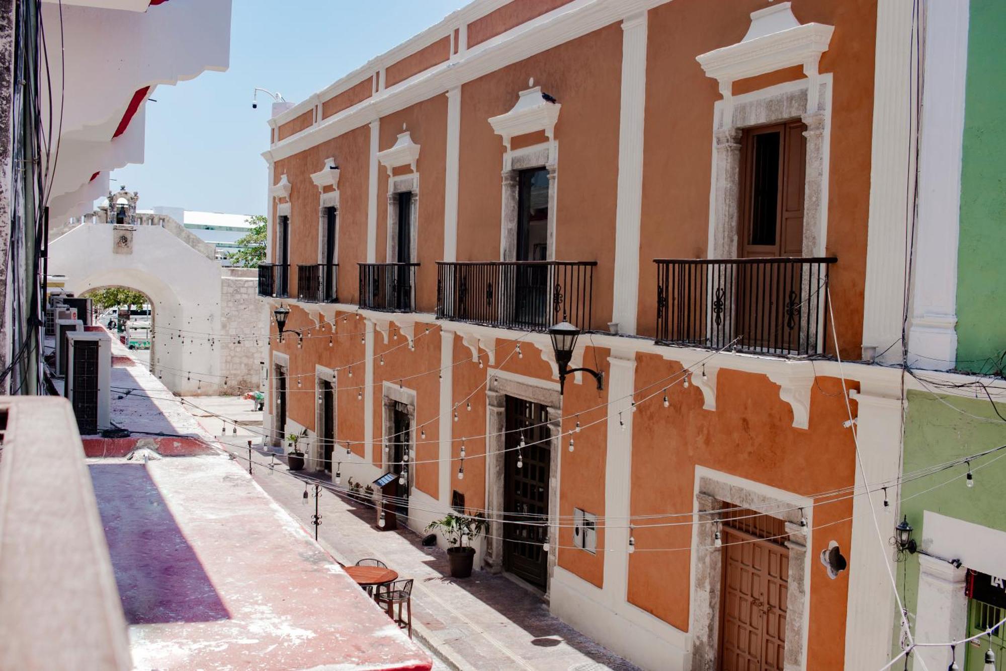 Hotel Boutique Casa Don Gustavo, Campeche Kültér fotó