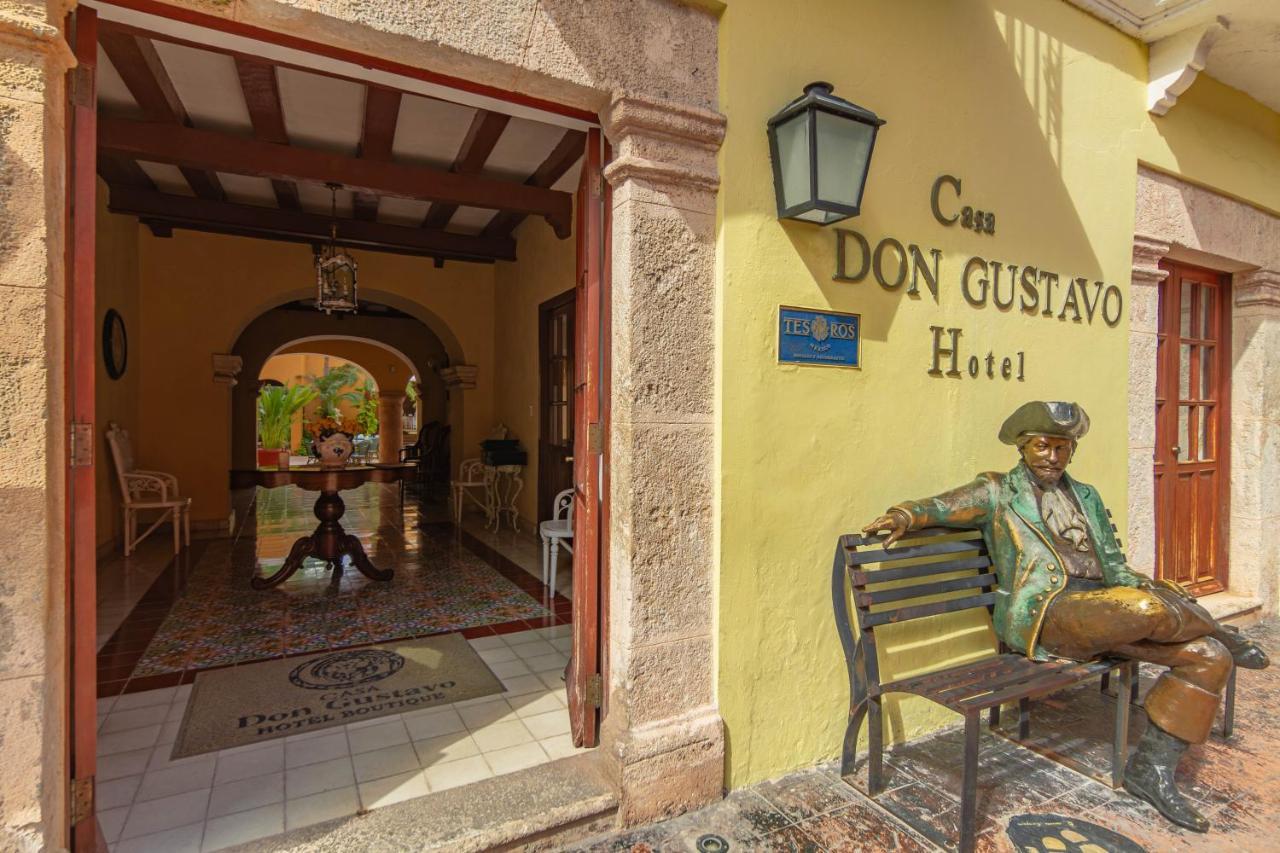 Hotel Boutique Casa Don Gustavo, Campeche Kültér fotó